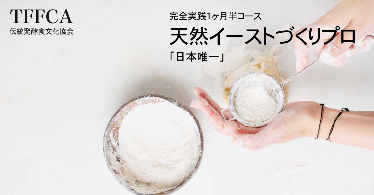 天然酵母天然イーストづくりプロ講座