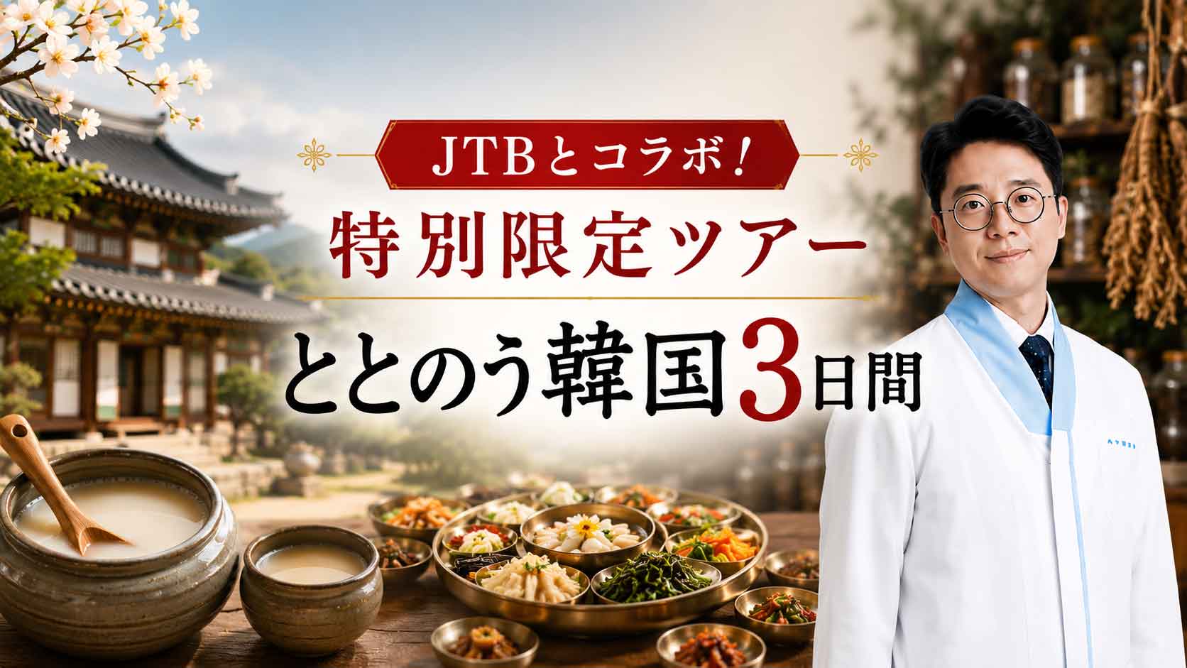 韓方ツアー、伝統発酵食文化協会とJTBコラボ、限定韓方ツアー